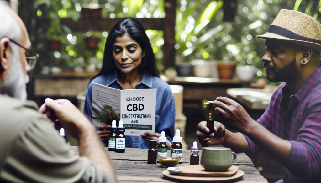 CBD jakou zvolit koncentraci: Průvodce správným dávkováním