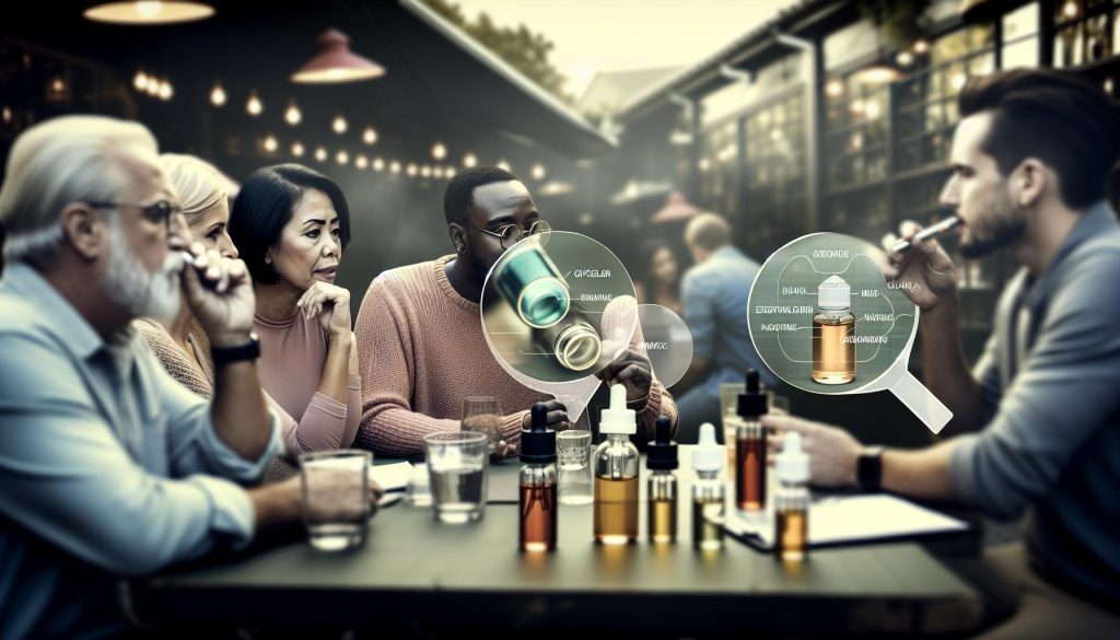 Co obsahuje elektronická cigareta: Složení liquidů