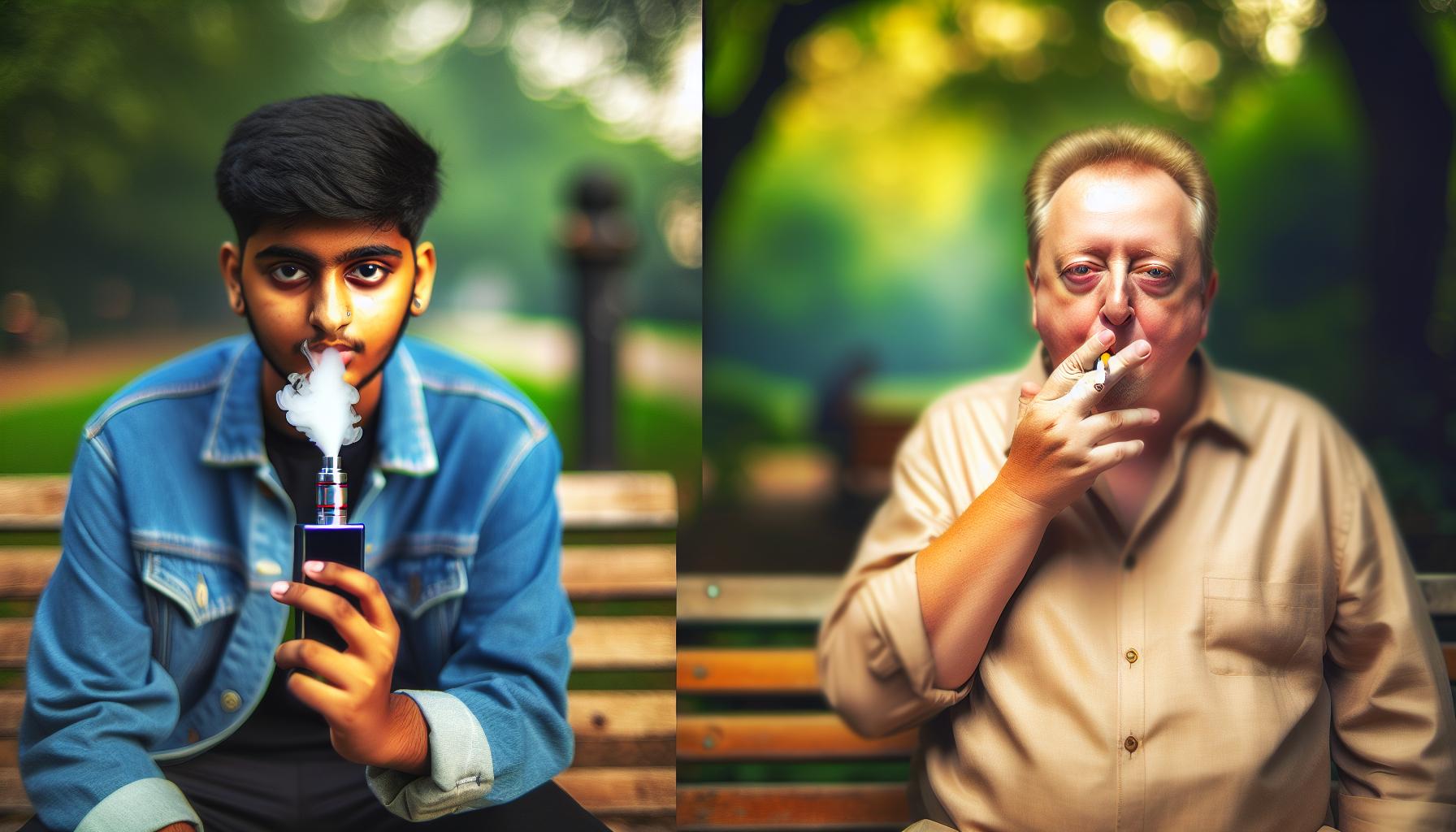 Porovnání: inhalace vs. klasické kouření
