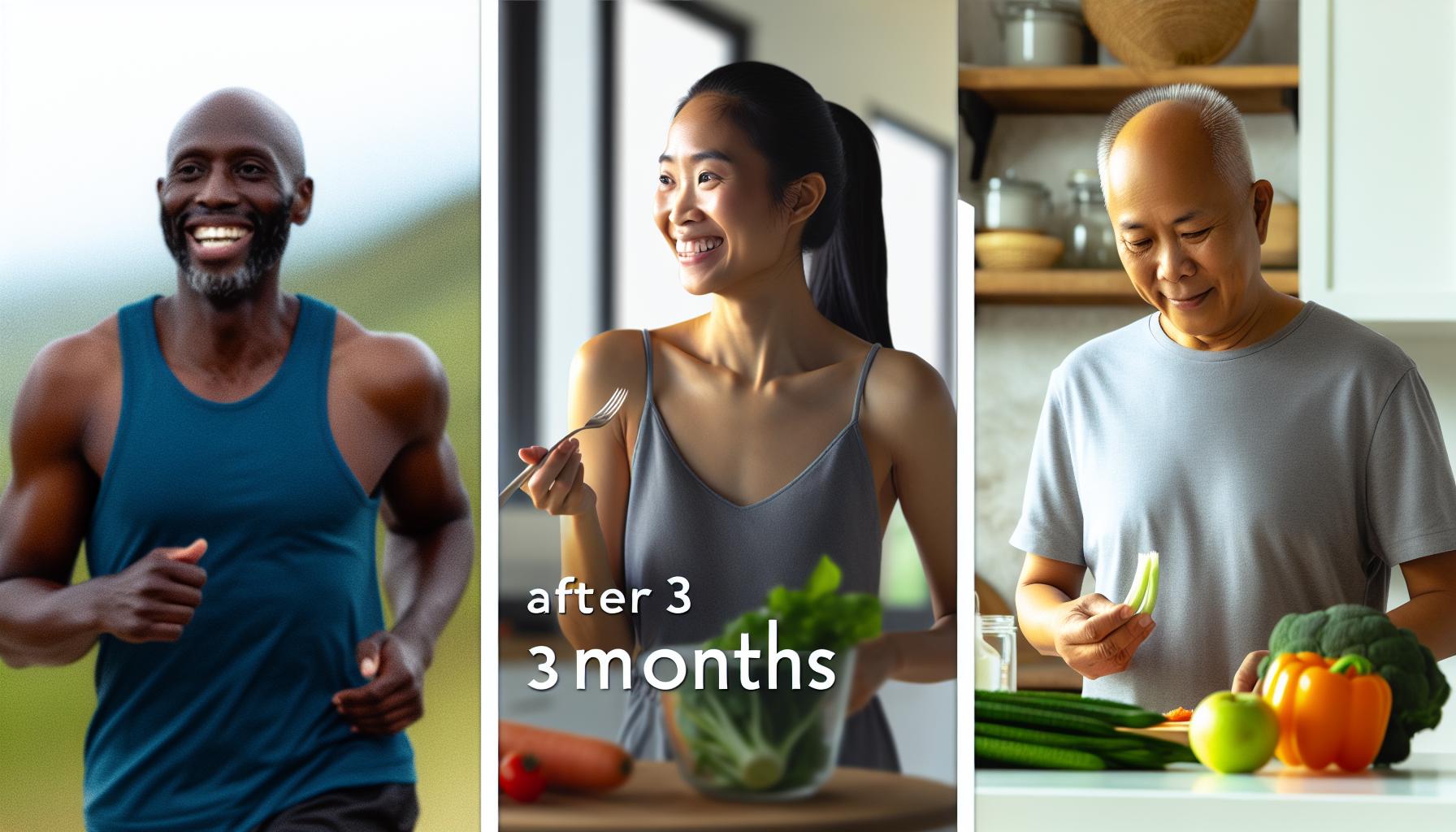 Jaké zdravotní výhody se dostaví po 3 měsících?