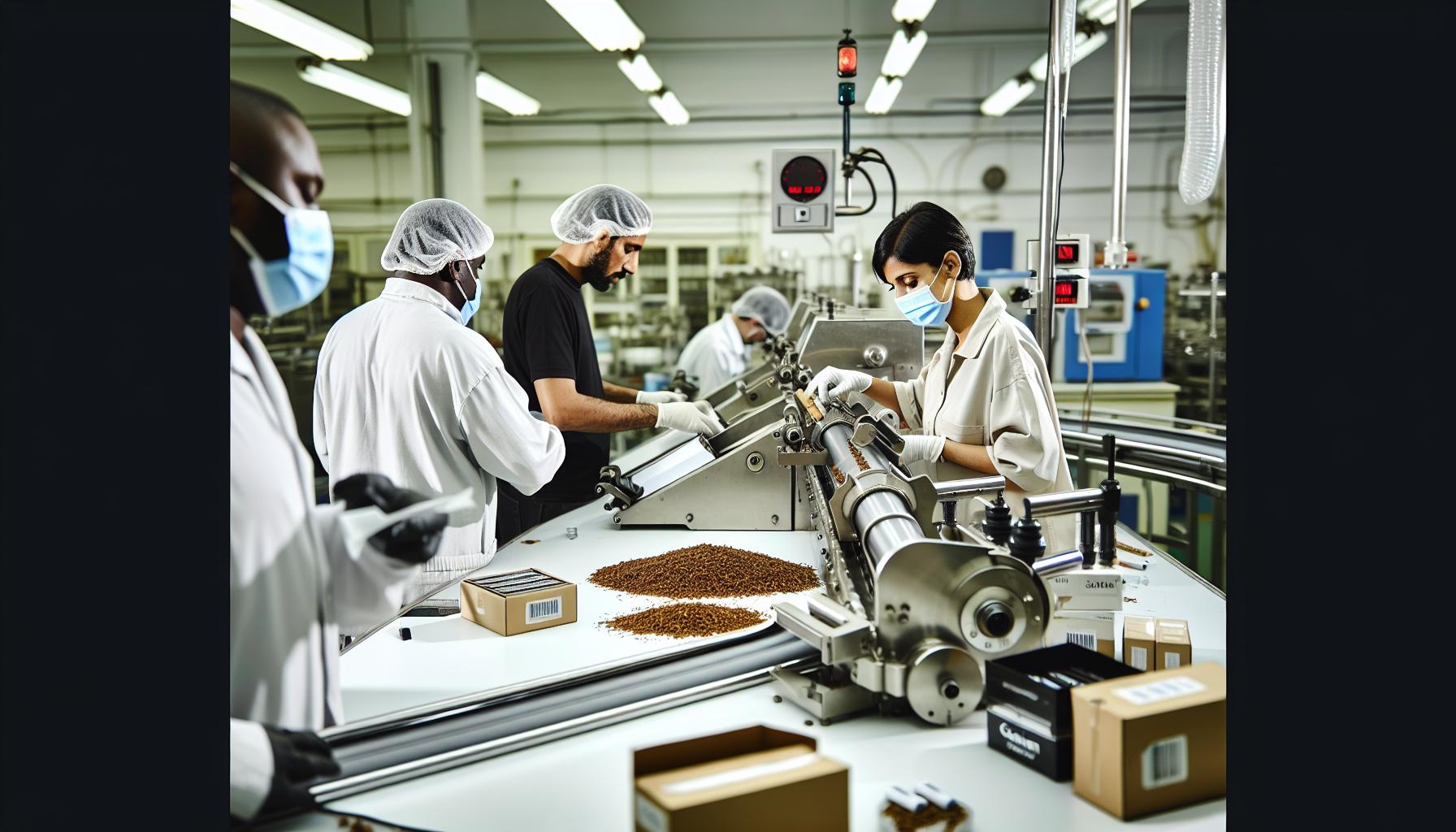 Jak probíhá výrobní proces cigaret?