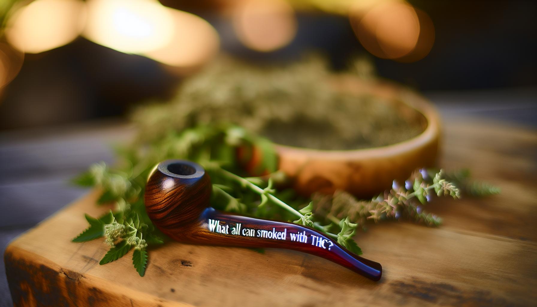 Co všechno lze kouřit s THC?