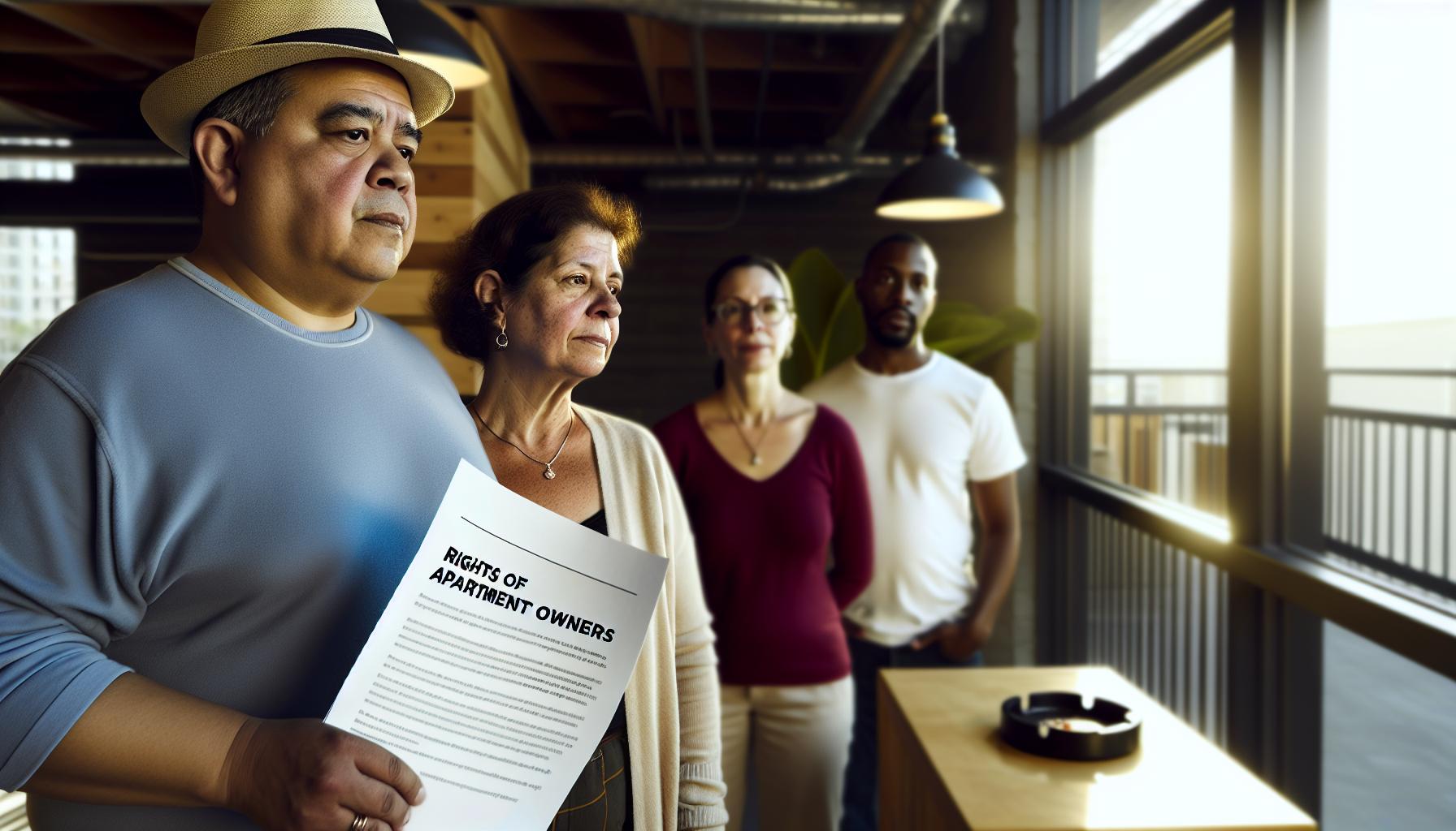 Práva vlastníků bytů ohledně kouření