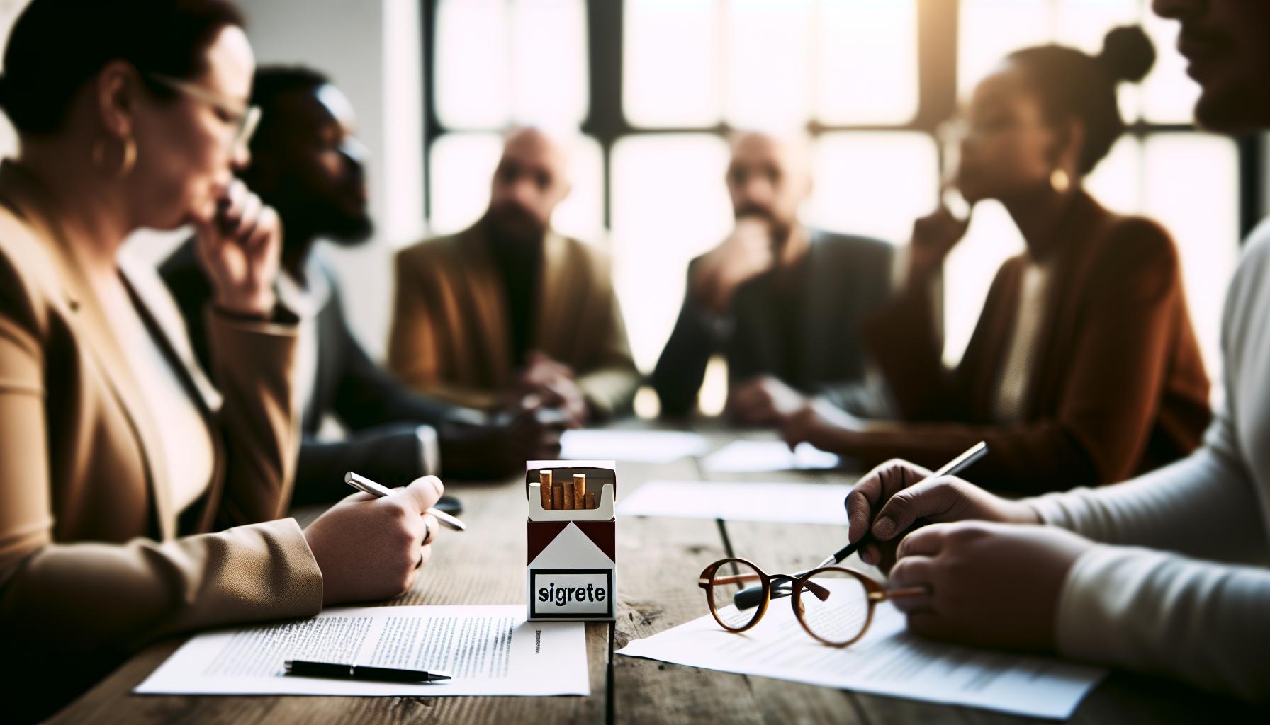 Právní regulace a daně u cigaret