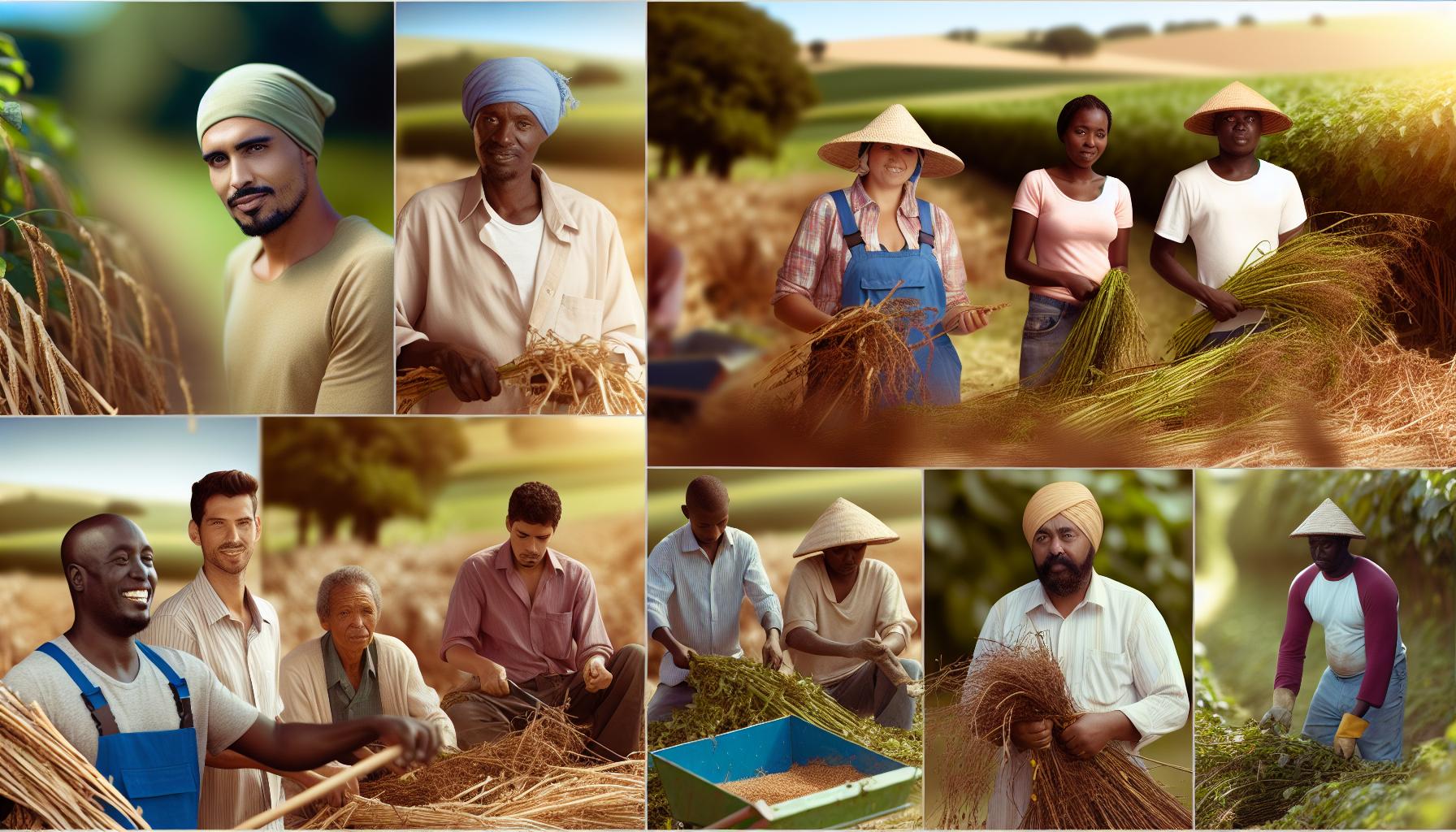 Účinky sklízení v různých stádiích