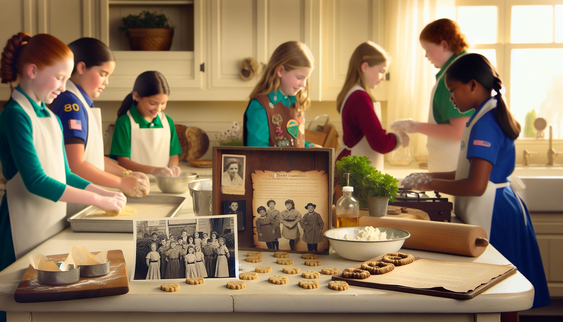 Historie a vznik Girl Scout Cookies