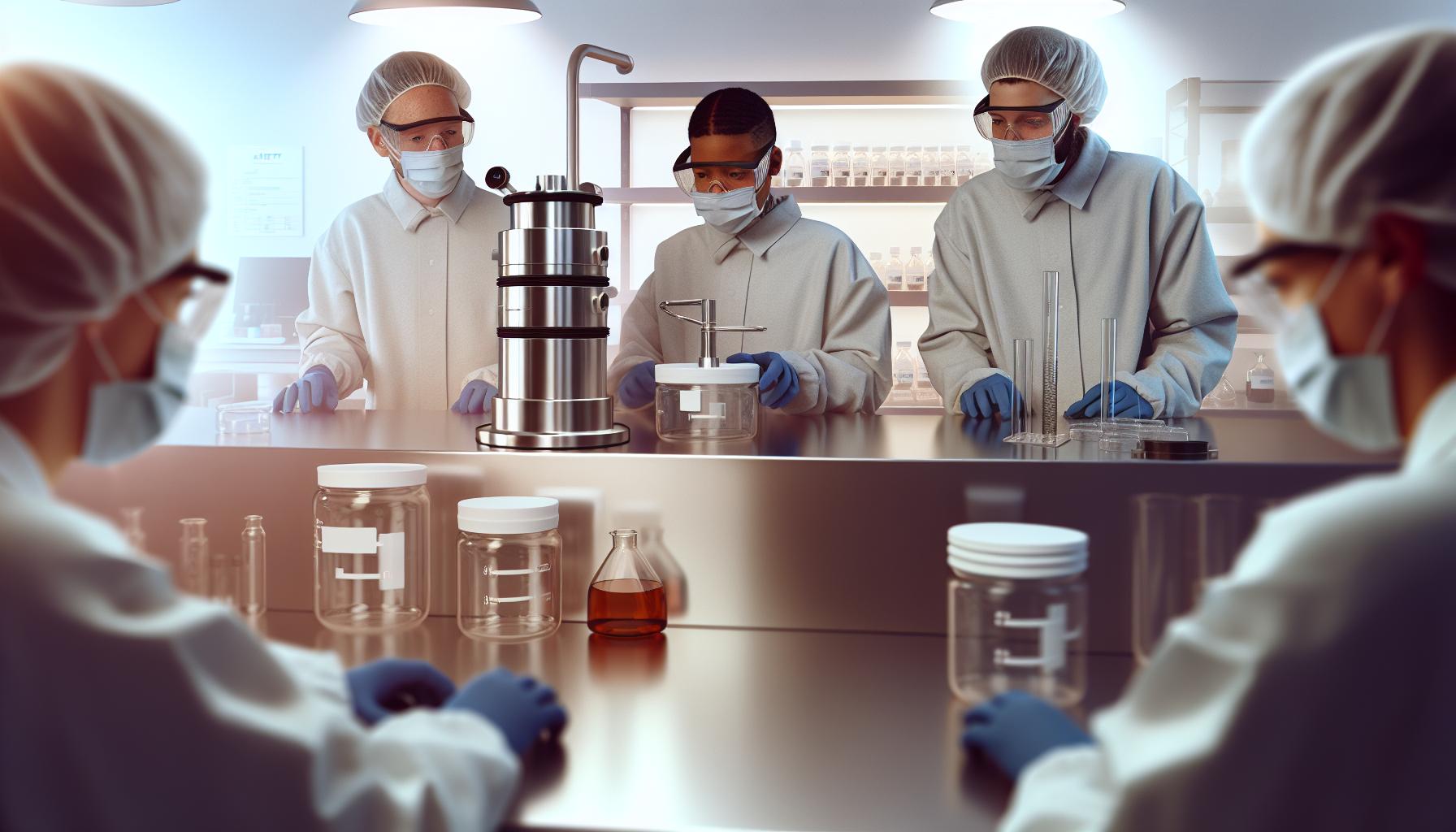 Bezpečnostní opatření při extrakci THC