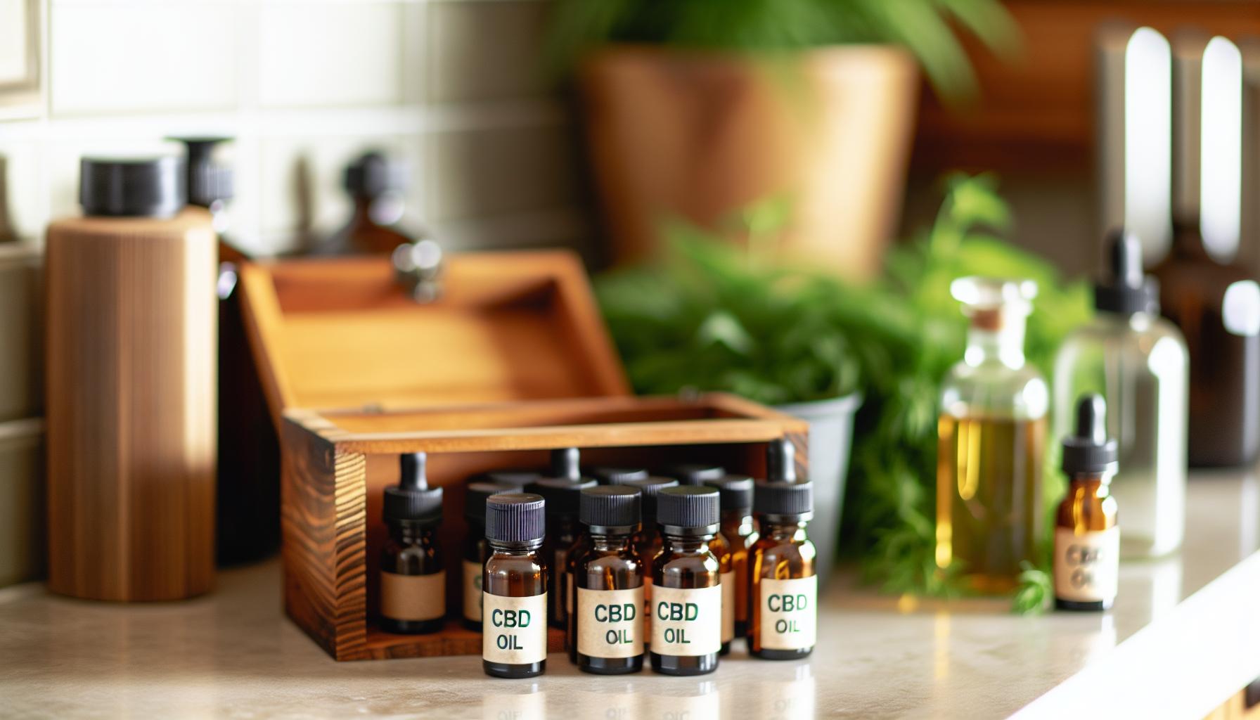 Jak správně uchovávat CBD oleje a produkty