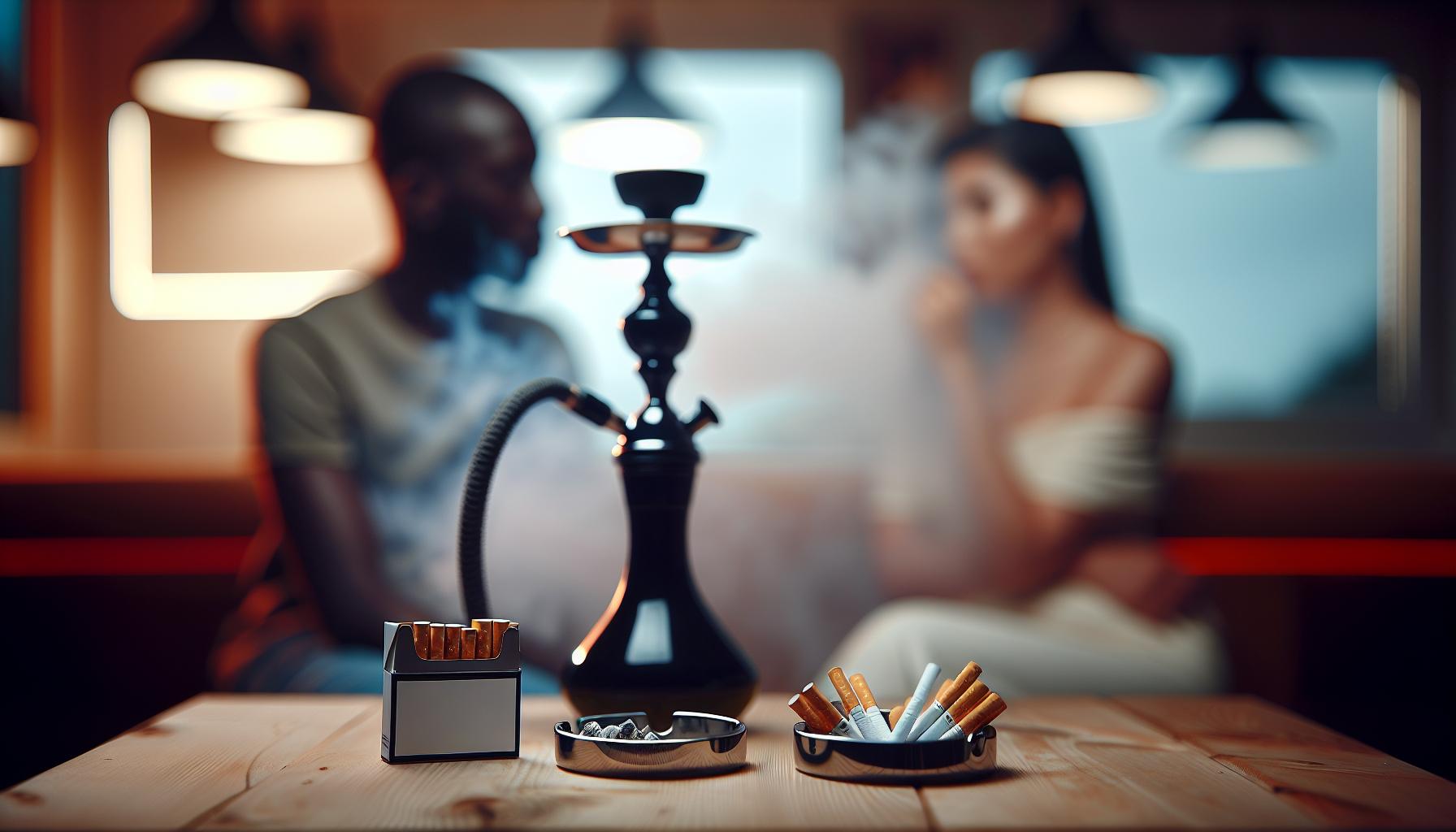 Vodní dýmka a cigarety: Základní rozdíly