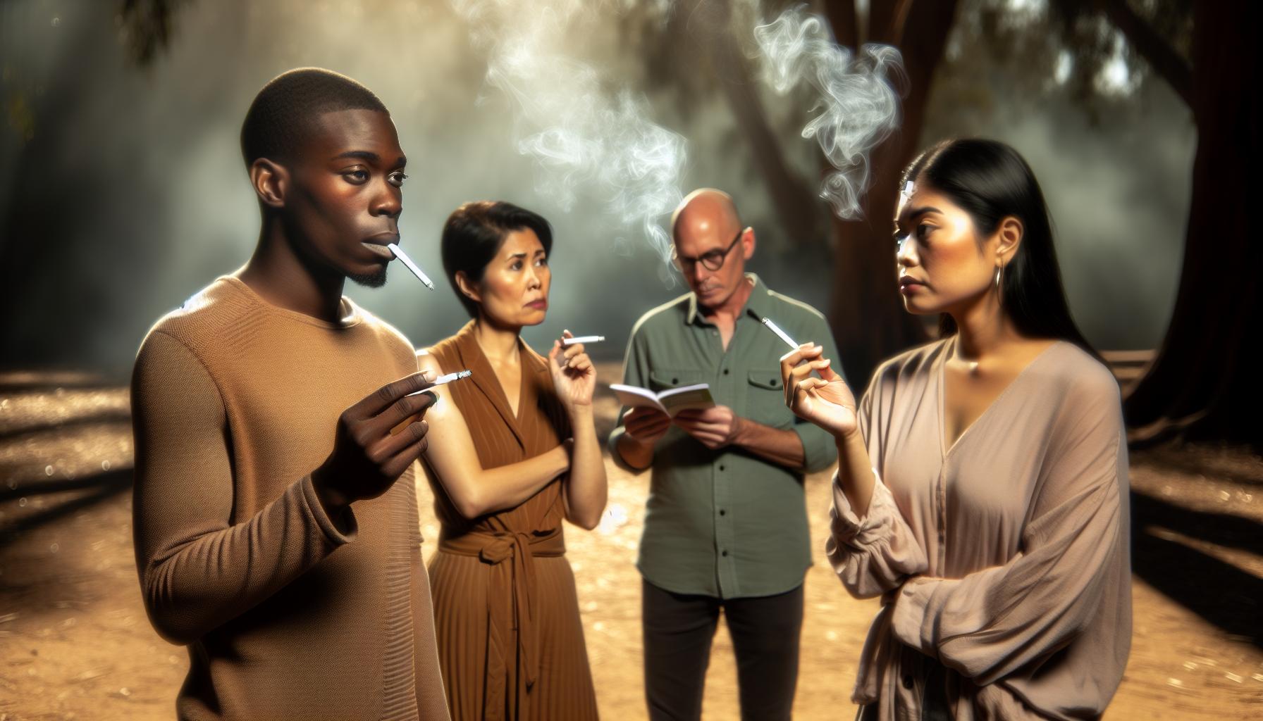 Co se děje během inhalace kouře?