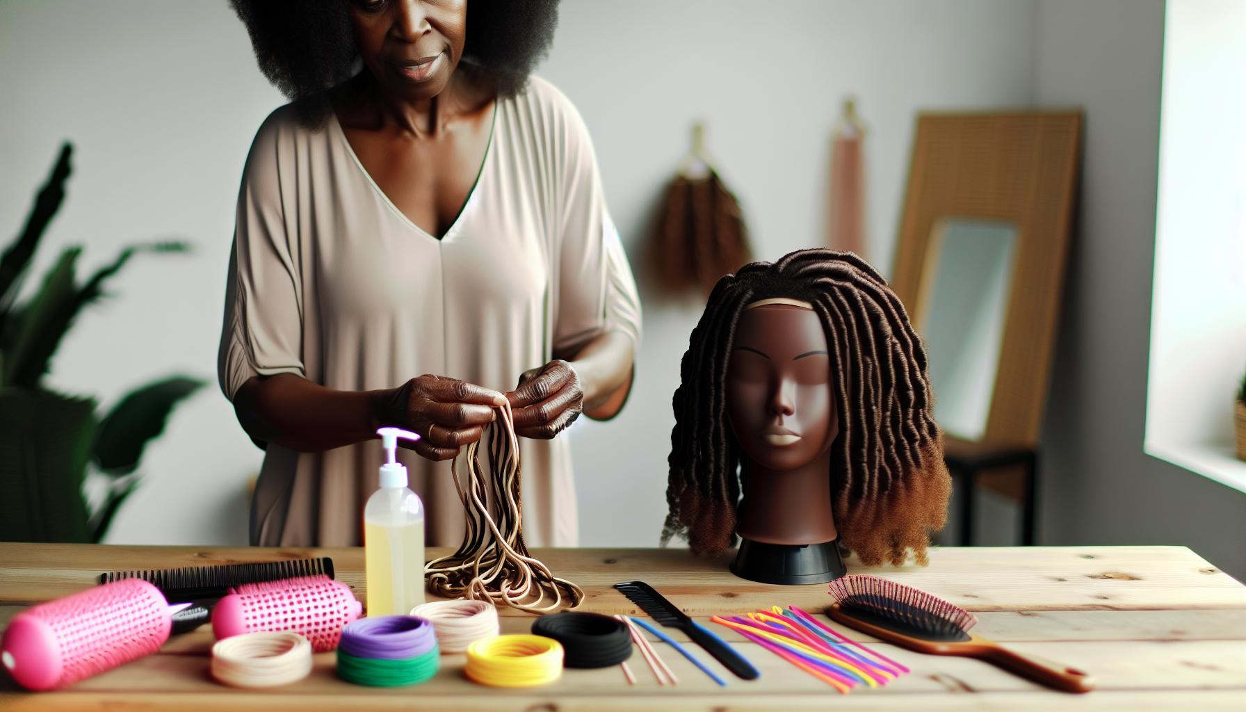 Jak dlouho se pletou rasta copánky: Časový plán + tipy na zkrácení 4 Jak se připravit na pletení rasta copánků