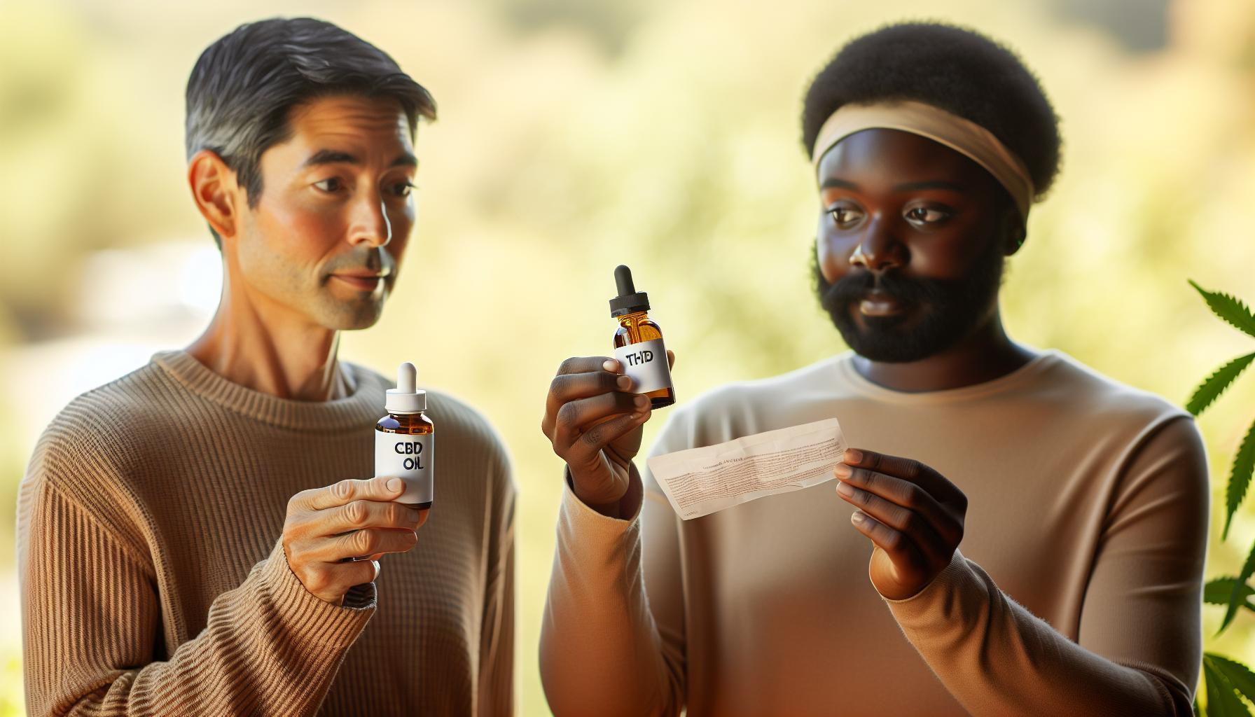 Rozdíl mezi CBD a THC v léčbě