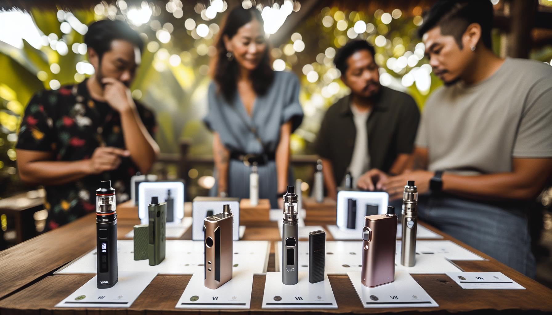 Porovnání populárních značek vaporizerů