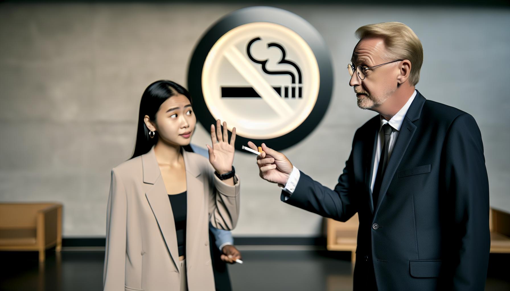 Jak reagovat na porušování zákazu kouření