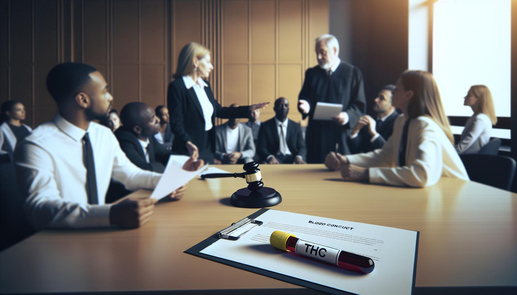 Zákonné důsledky zjištění THC v těle