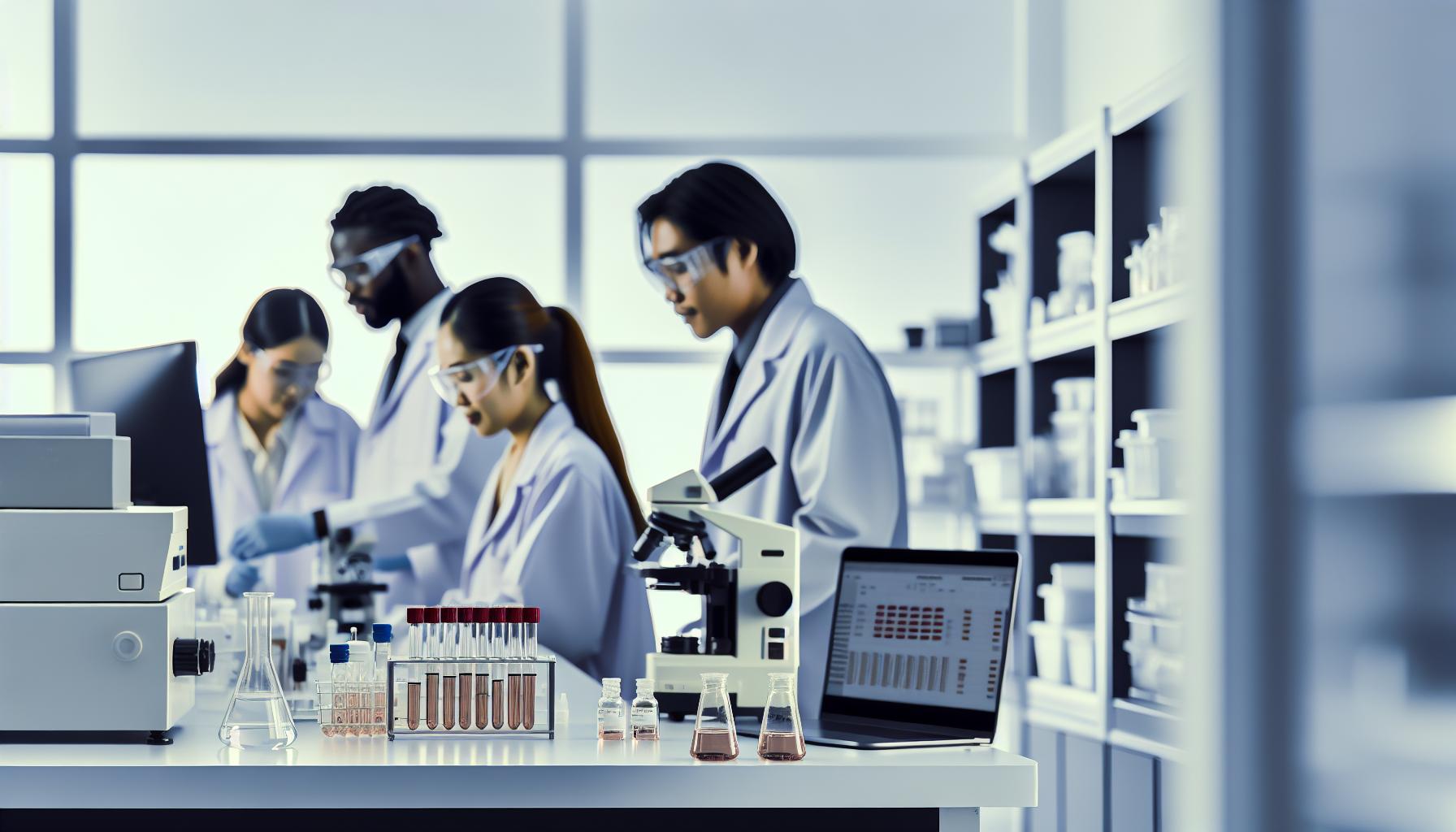 Laboratorní testy THC: Proces krok za krokem