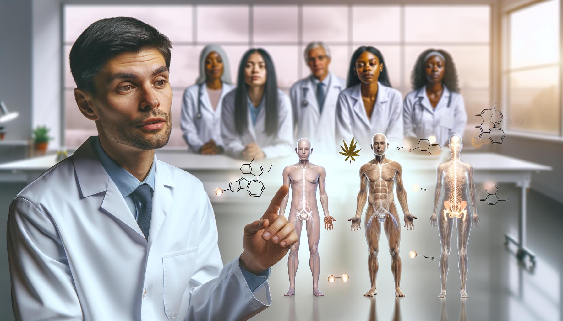 Jak THC ovlivňuje lidské tělo