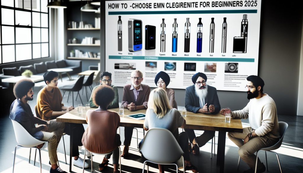 Jak si vybrat elektronickou cigaretu pro začátečníky 2025